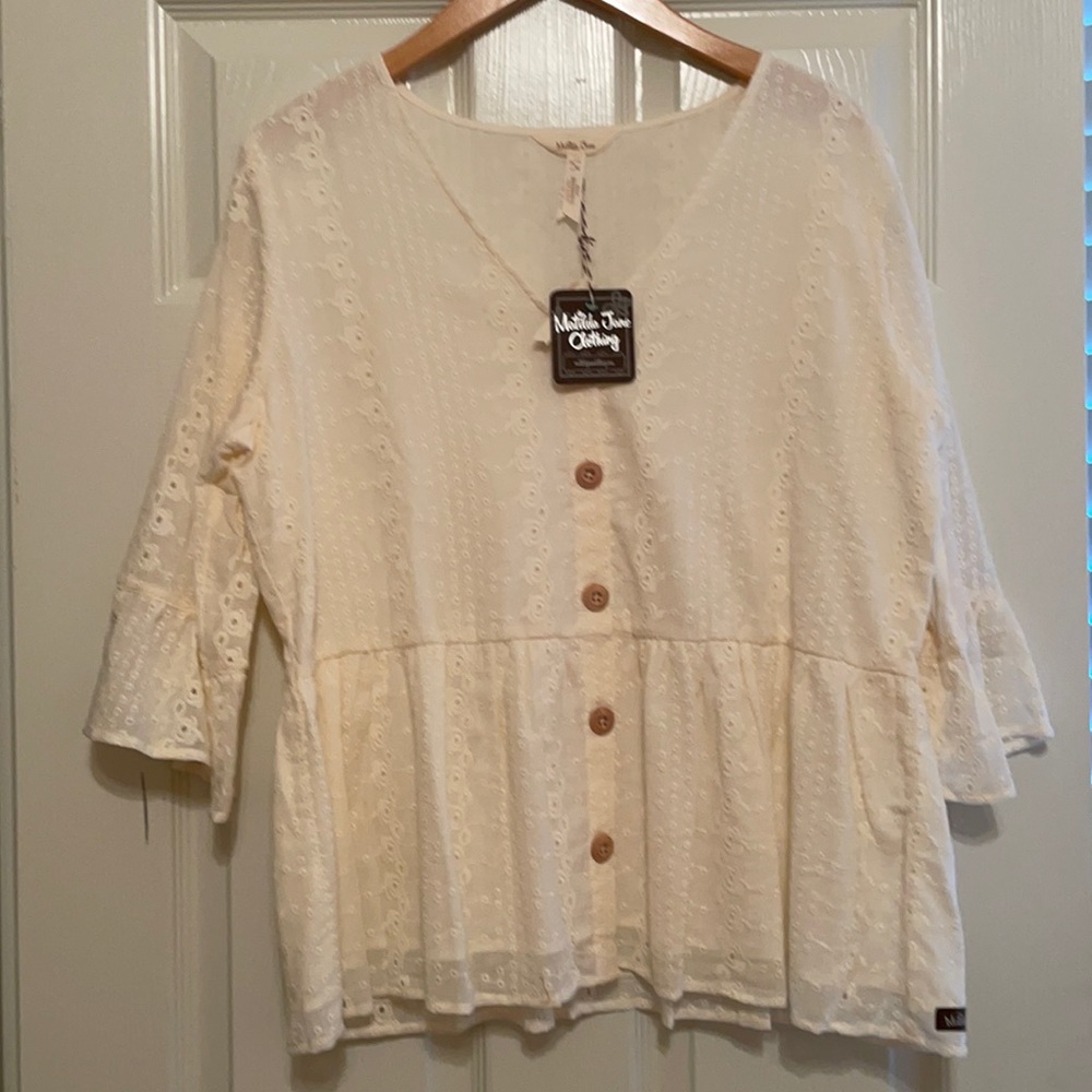 NWT Have a Good Day Blouse